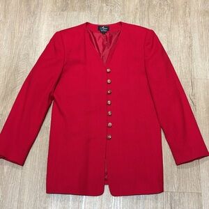 Alanni by DONNYBROOK Vibrant Red Blazer